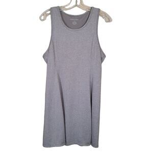 Harmony & Balance Racerback Athletic Dress Activewear Minimalist Gray Size Large